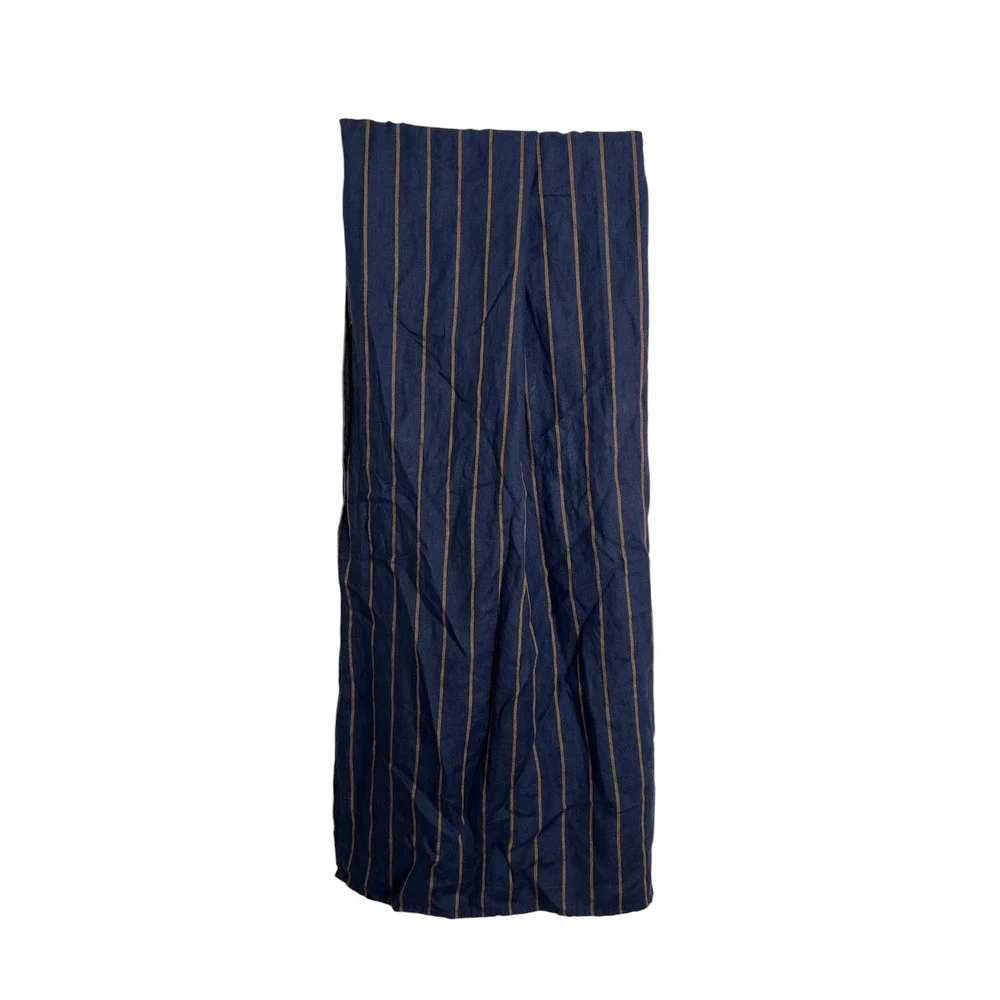 WILDBIRD Linen Ring Sling Carrier in Navy Stripe